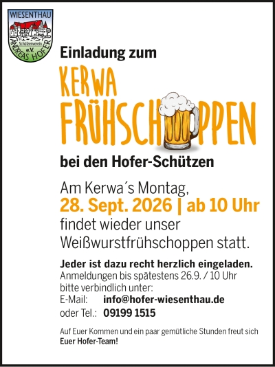 Kerwa-Frühschoppen 2026